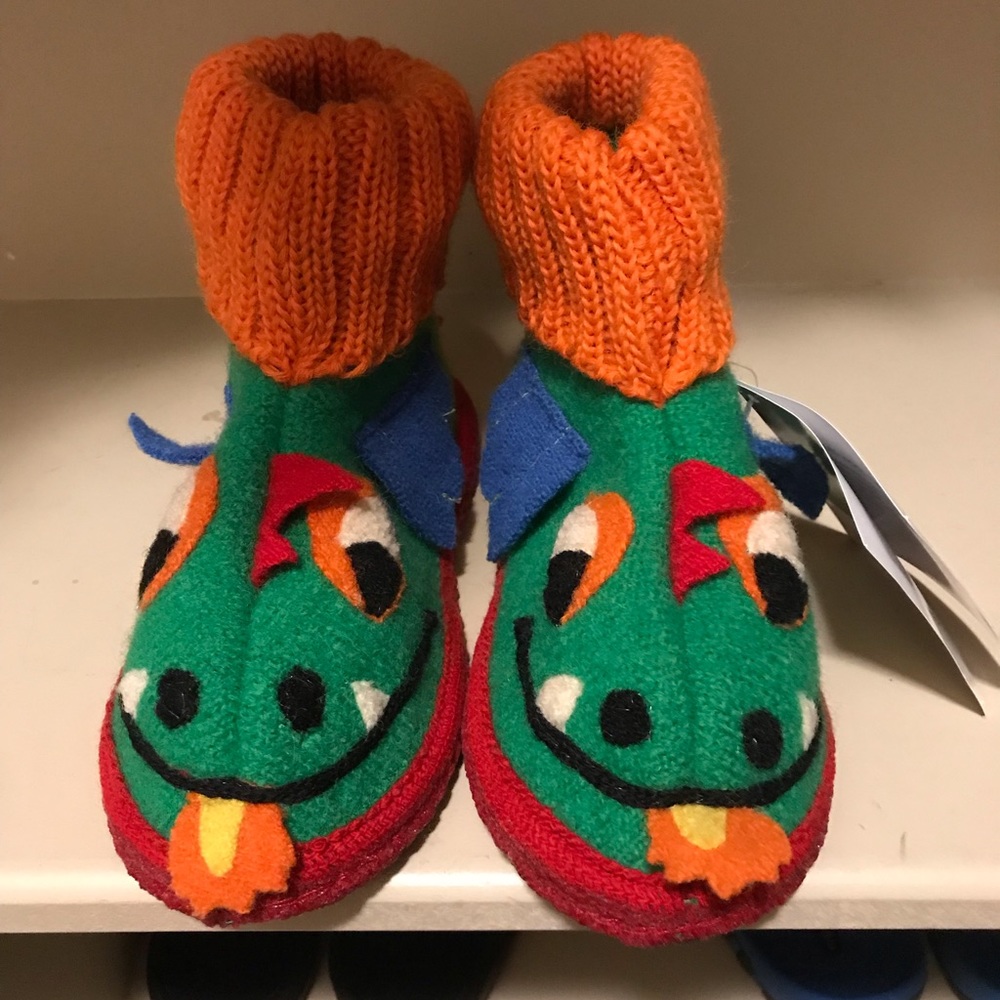 Garnett Hill boiled wool kids slipper size 13